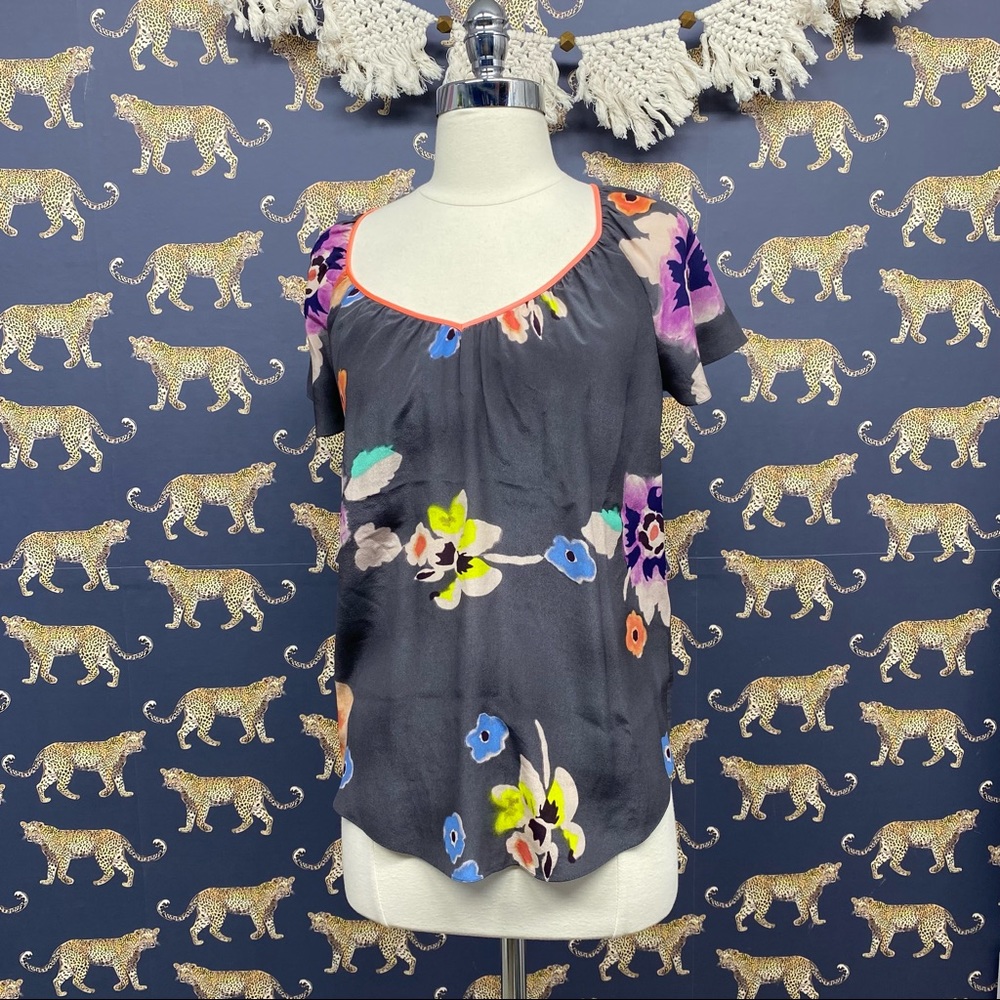 Rebecca Taylor Silk Short Sleeve